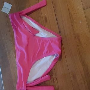 Coral Cove Pink Girls Swim Bottoms
